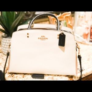 White coach purse